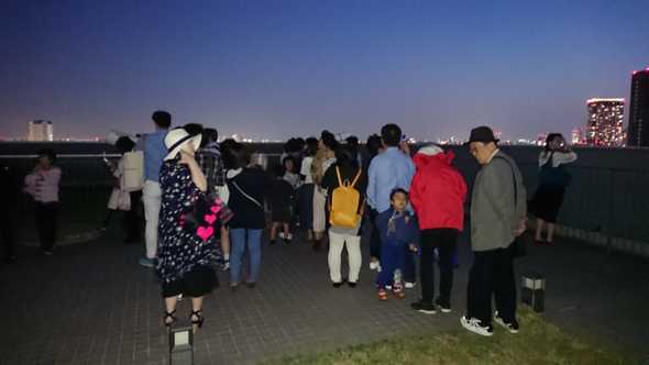 渋谷での観望会